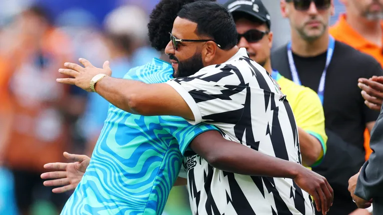 Jay-Z, Travis Scott, and DJ Khaled Spotted Together at FIFA World Cup News